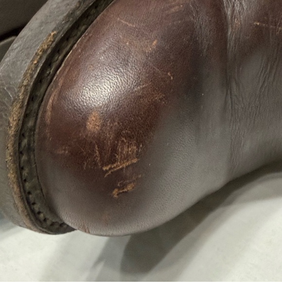 Frye Chelsea Dark Brown Leather Ankle Boots - Picture 11 of 14